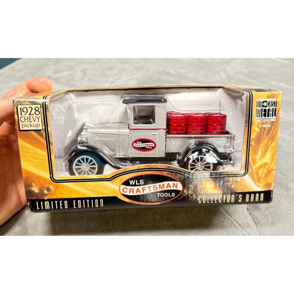 Craftsman Tools 1928 Chevy Pickup Truck Diecast Bank Limited Edition No 5